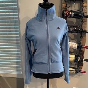 ADIDAS Reversible ClimaLite Jacket Size Small & Matching Cropped Pants Size M